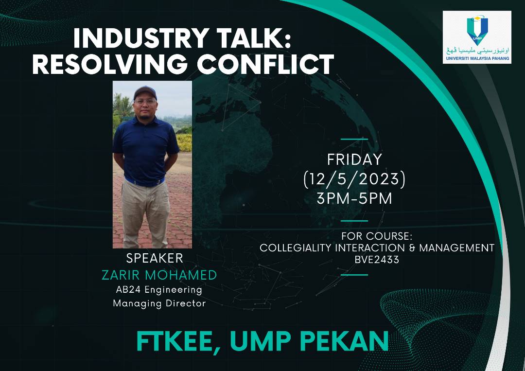 Industrial Talk: Resolving Conflict